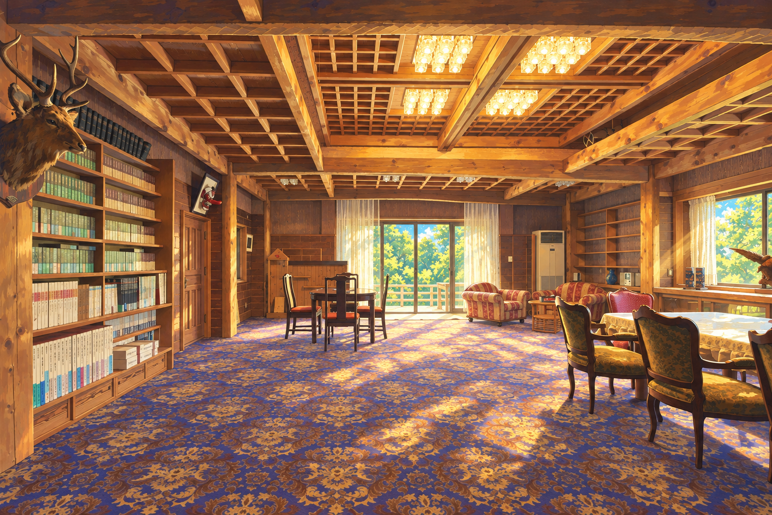 九千部山荘 — アニメ表現 · VISUAL CONCEPT